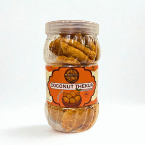 MumMum Treats Coconut Thekua – Traditional Sweet with Elaichi & Coconut (350 g)