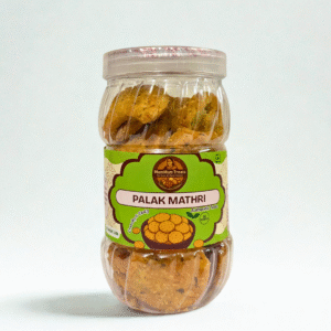 MumMum Treats Palak Mathri – Crunchy & Tasty Spinach Snack (300 g)
