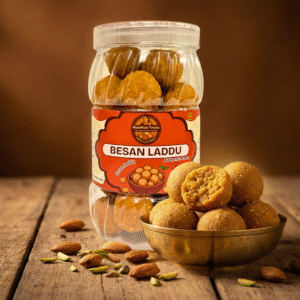 MumMum Treats Besan Laddu – Traditional Handmade Sweet Indulgence