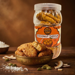 MumMum Treats Coconut Thekua – Traditional Sweet with Elaichi & Coconut