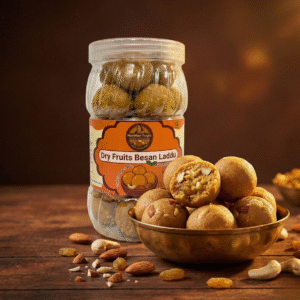 MumMum Treats Dry Fruits Besan Laddu – Rich, Nutty & Handmade Sweet Delight